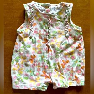 Infant Bodysuit Romper Floral Print 3 months